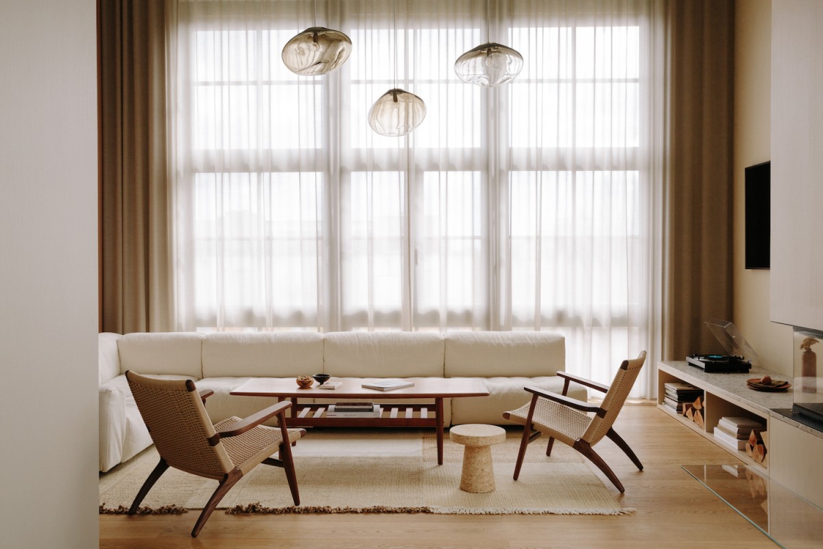 Salón minimalista