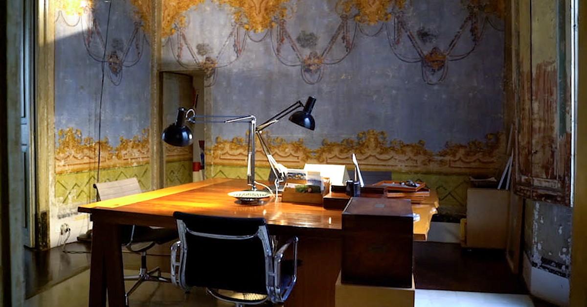 Una de las habitaciones de la casa de Benedetta Tagliabue