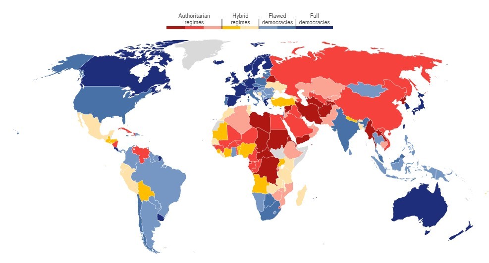 España vuelve a estar entre las democracias plenas en 2023