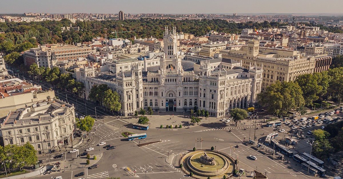 Madrid desde el cielo