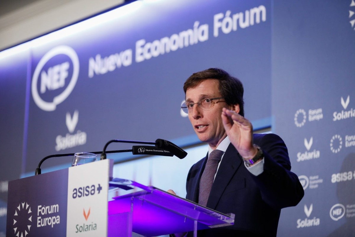 El alcalde de Madrid José Luis Martínez-Almeida