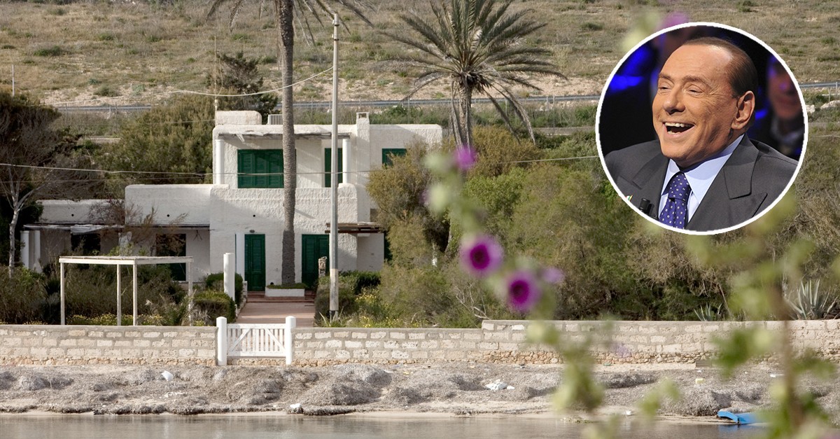Villa due Palme, en la isla de Lampedusa, antigua propiedad de Silvio Berlusconi, se vende por 3 millones