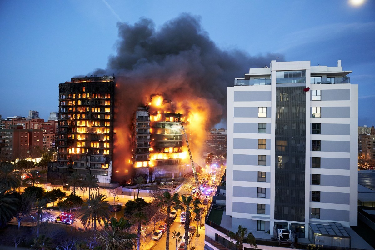 Valencia fire