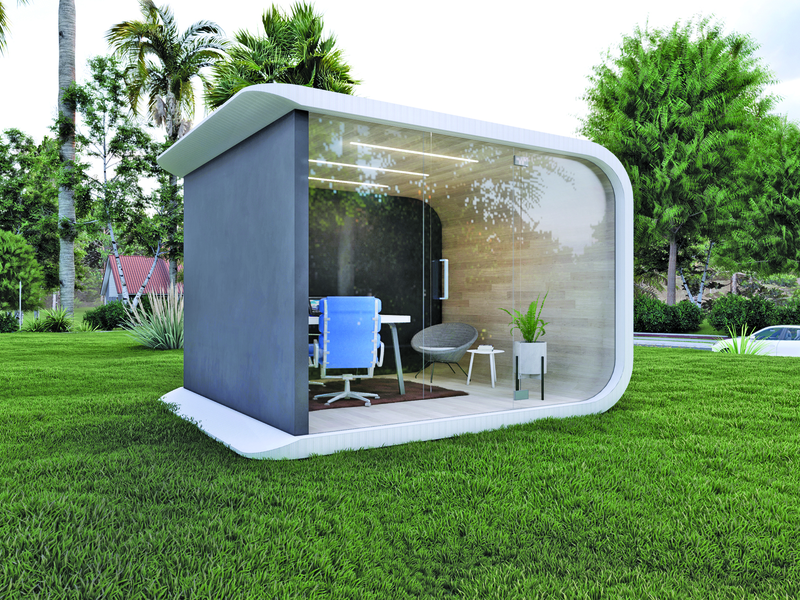 Los módulos más pequeños pueden emplearse como espacios independientes para estudios, oficinas, gimnasios, etc.