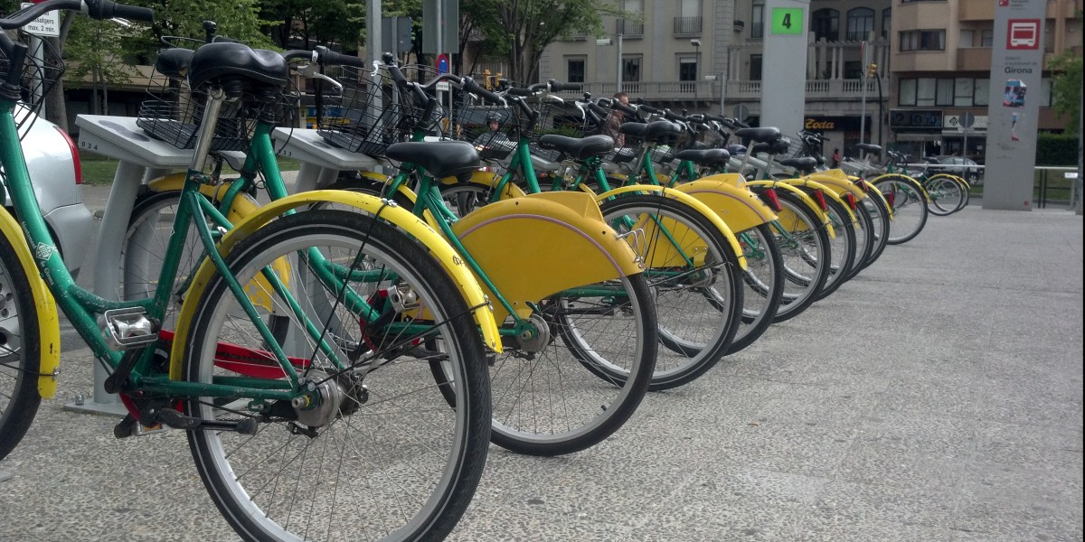 Compartilhamento de bicicletas em Girona