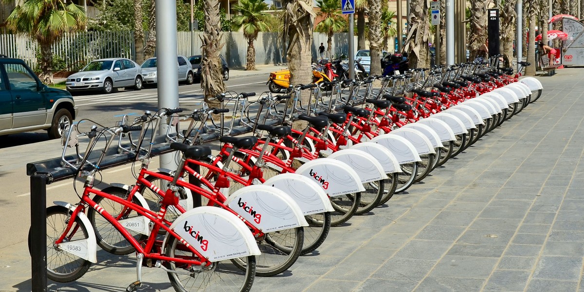 Compartilhamento de bicicletas em Barcelona