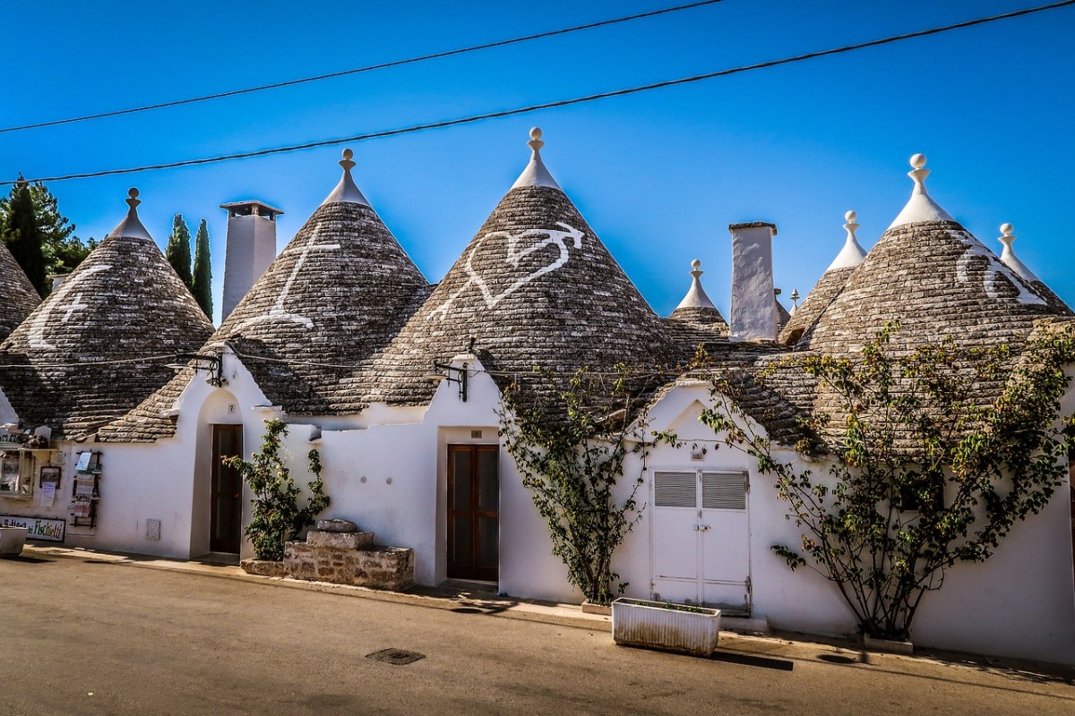 Fachadas de trulli