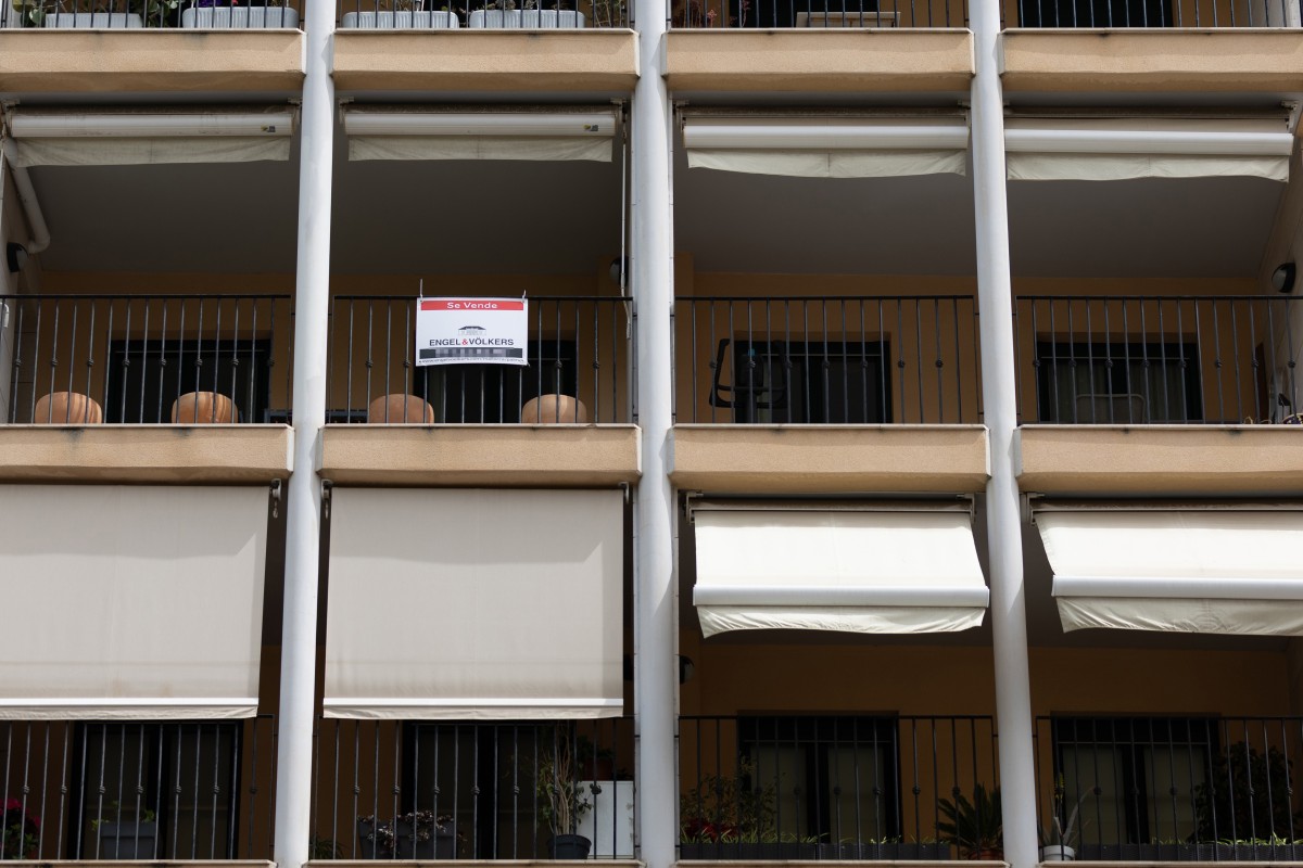 Una vivienda en venta. 