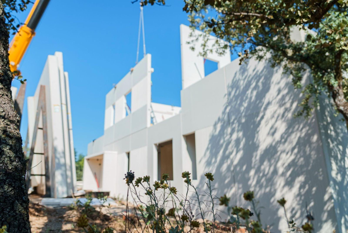 Casas prefabricadas hechas con BIM