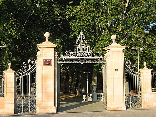 Entrada al parque