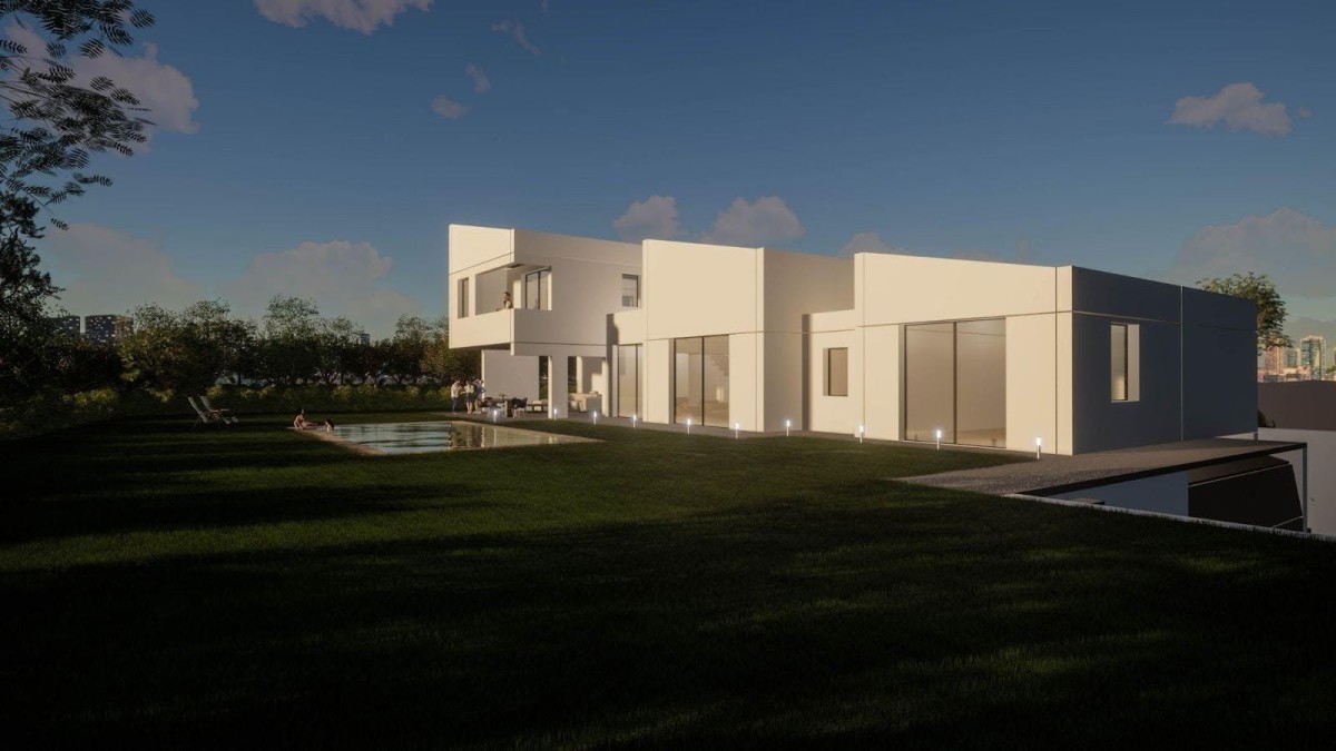 Casa diseñada con la tecnología BIM