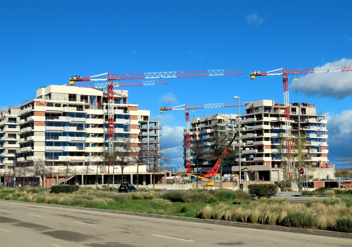 Construcción de edificios en Madrid