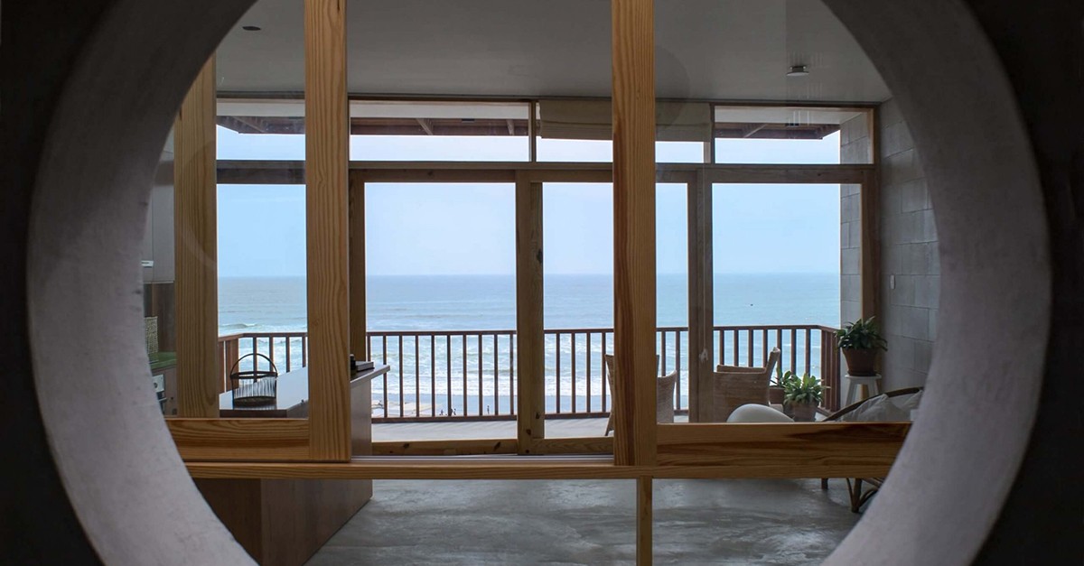 Casas Calx en la Playa los Pulpos de Lima de Pezestudio.org