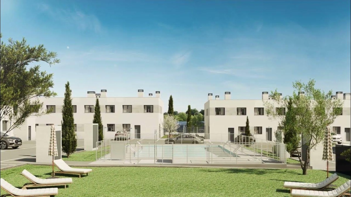 Proyecto de chalets de obra nueva para alquilar