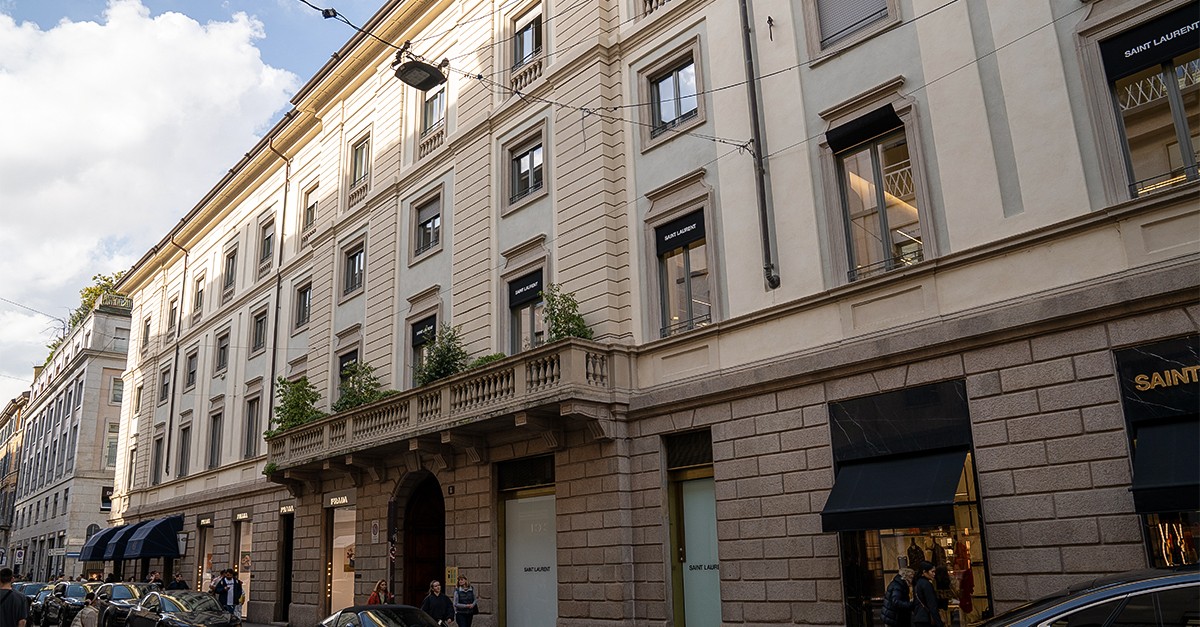 via Monte Napoleone, Milán