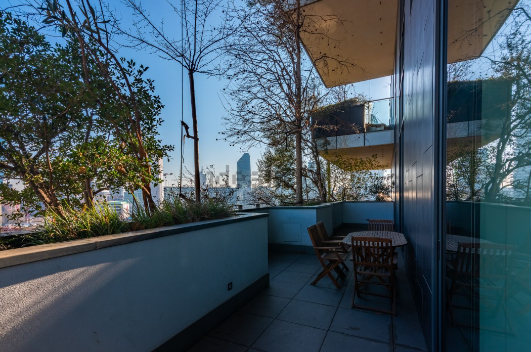Terraza de la vivienda