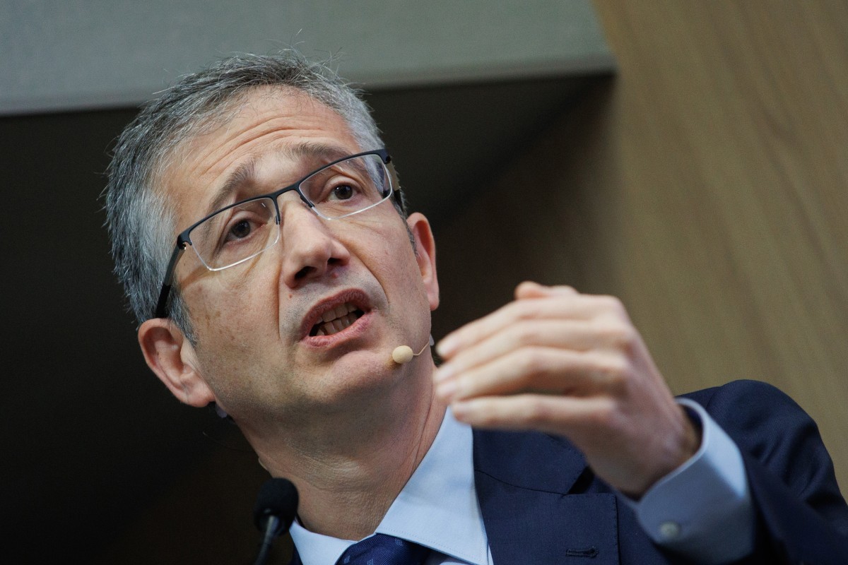 Archivo - El gobernador del Banco de España, Pablo Hernández de Cos. 