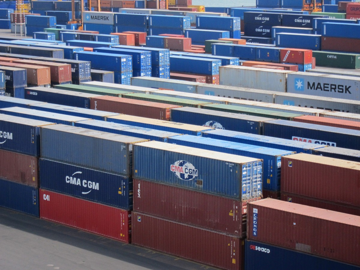 Archivo - Contenedores de exportación.