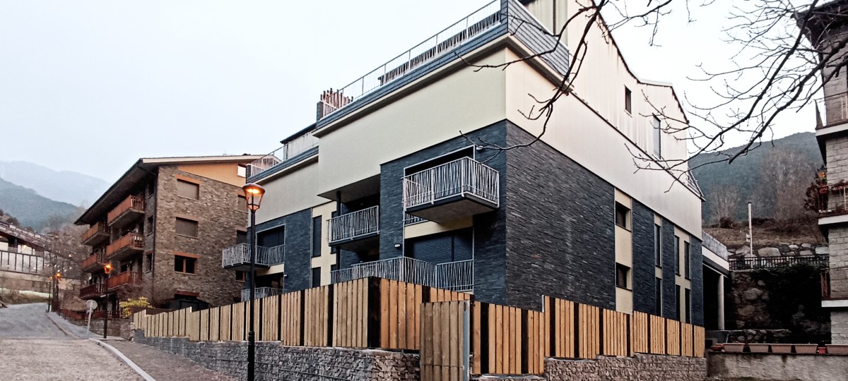 Edificio de pisos passivhaus en Andorra