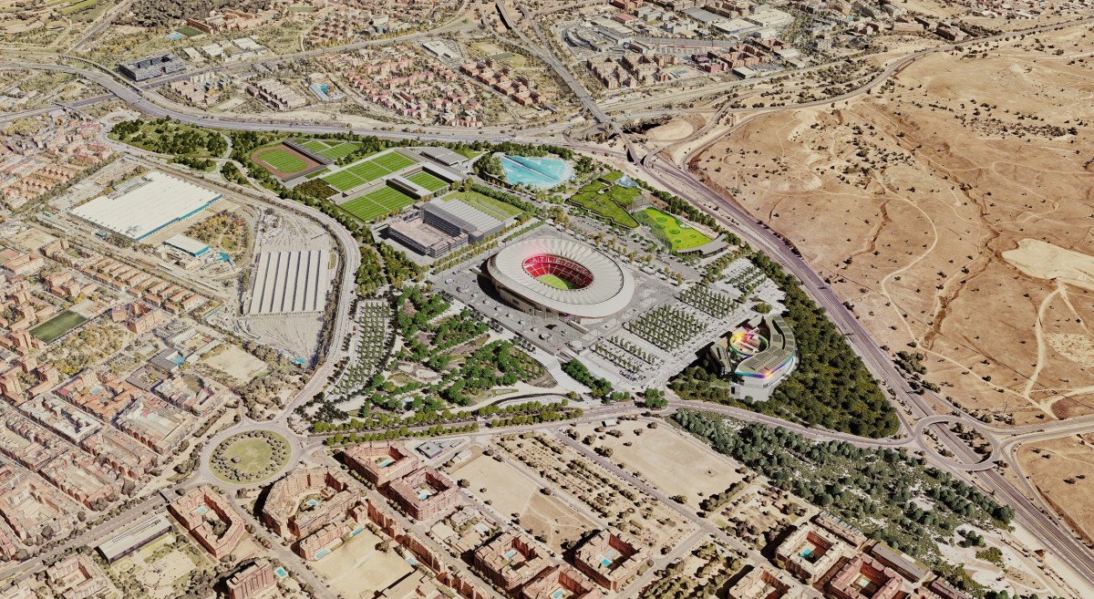 La Ciudad del Deporte finaliza su primera fase de diseño para levantar 265.000 m2 dedicados al deporte 
