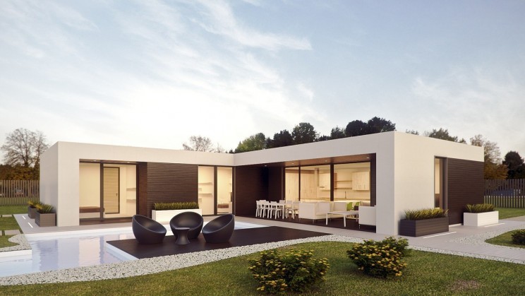 Prefab house in Spain