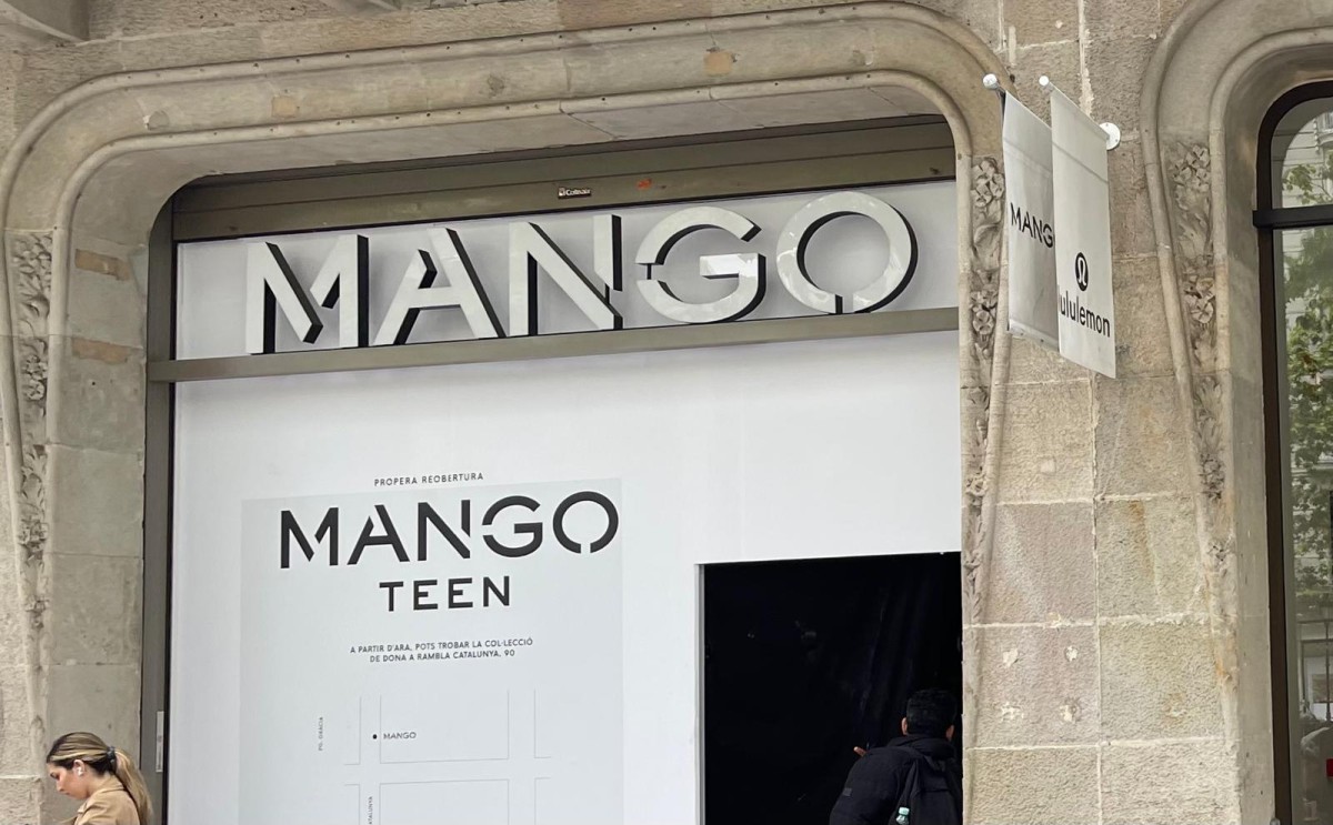 Mango revisa els seus orígens: converteix la seva històrica primera botiga de Passeig de Gràcia en un Mango Teen