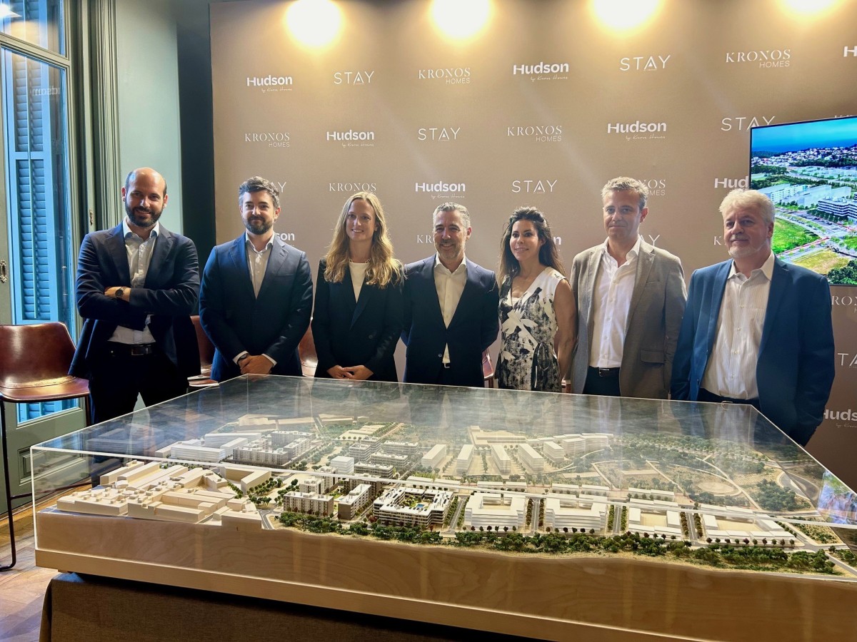 Presentación del nuevo barrio Parc Central de Sant Pere de Ribes (Barcelona)