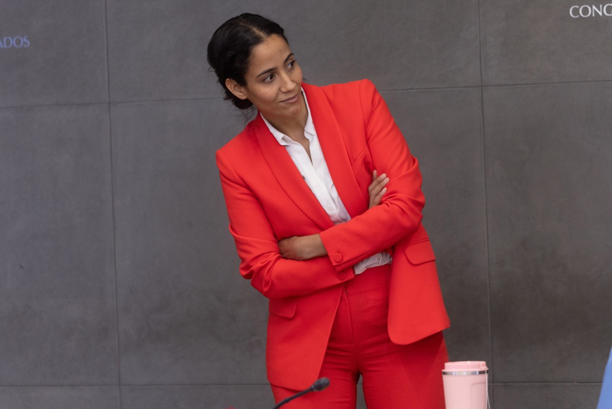 La diputada de Sumar Tesh Sidi