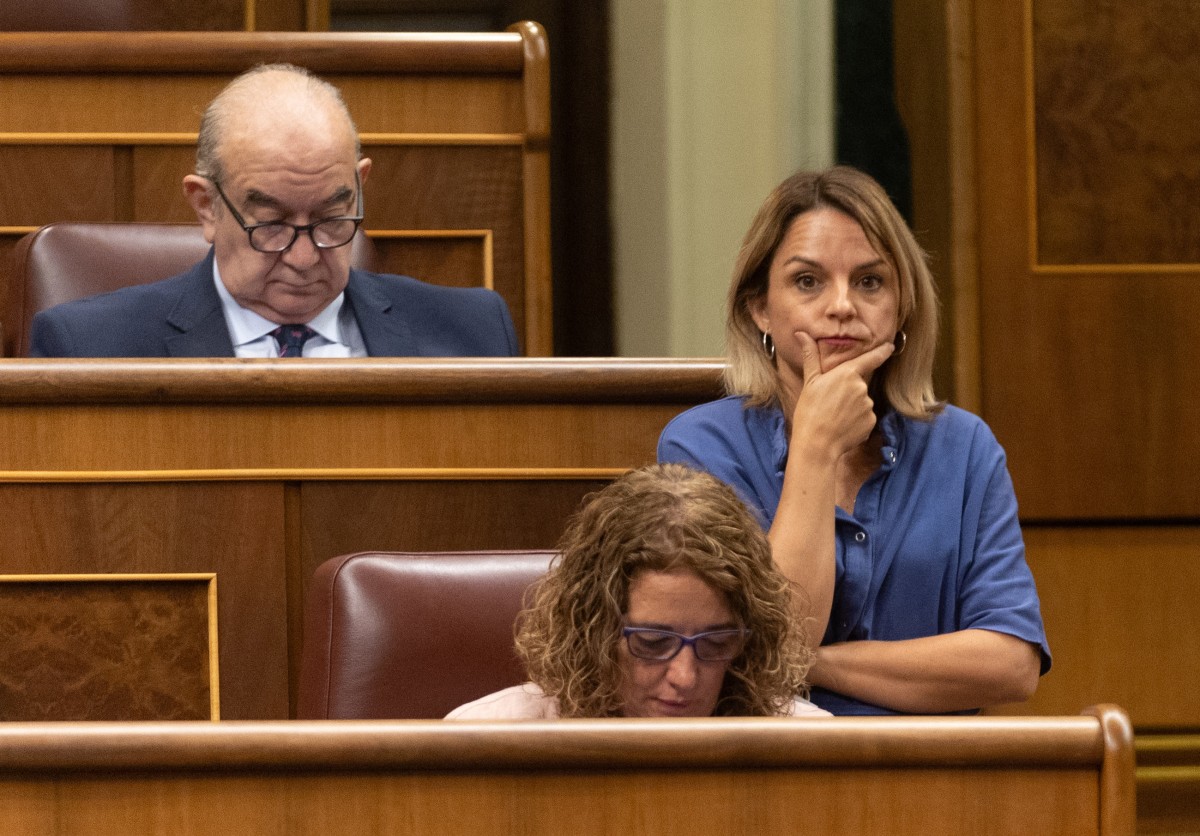La diputada de Podemos Noemí Santana durante un pleno en el Congreso de los Diputados, a 20 de junio de 2024, en Madrid (España).