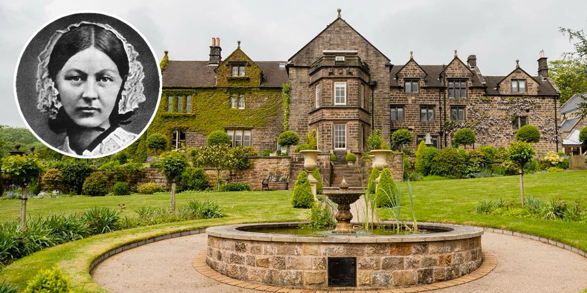 La casa familiar de Florence Nightingale se vende por 3,75 millones de libras en Inglaterra