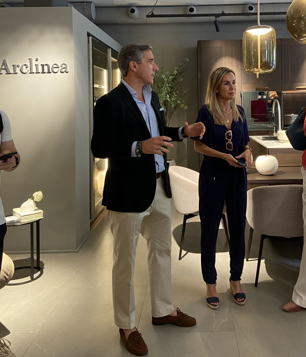 Carlos Toledano, presidente de BANNI, y Amparo Sánchez, subdirectora de la compañía.