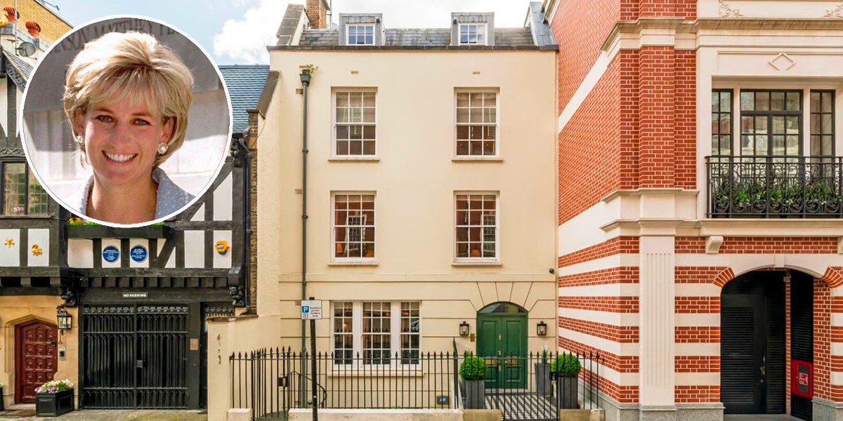 Fachada del edificio de Mayfair (Londres), antigua propiedad del padre de Lady Di