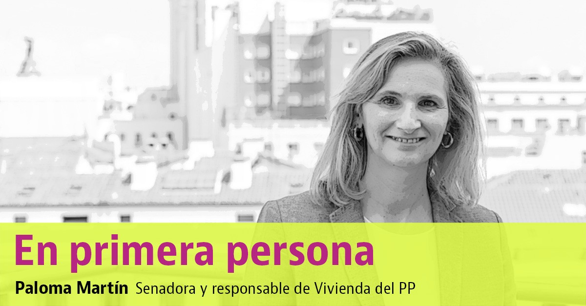 Entrevista con Paloma Martín, senadora y responsable de Vivienda del PP