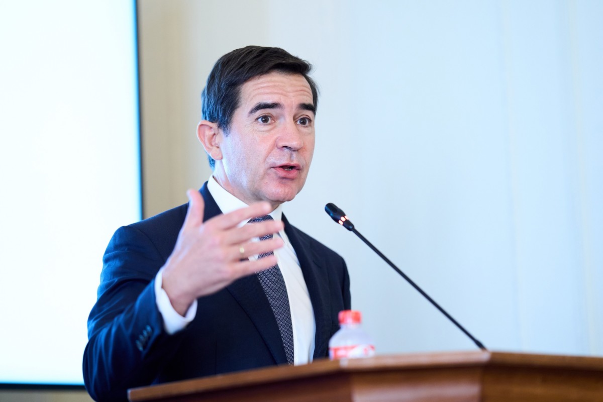 El presidente del BBVA, Carlos Torres Vila