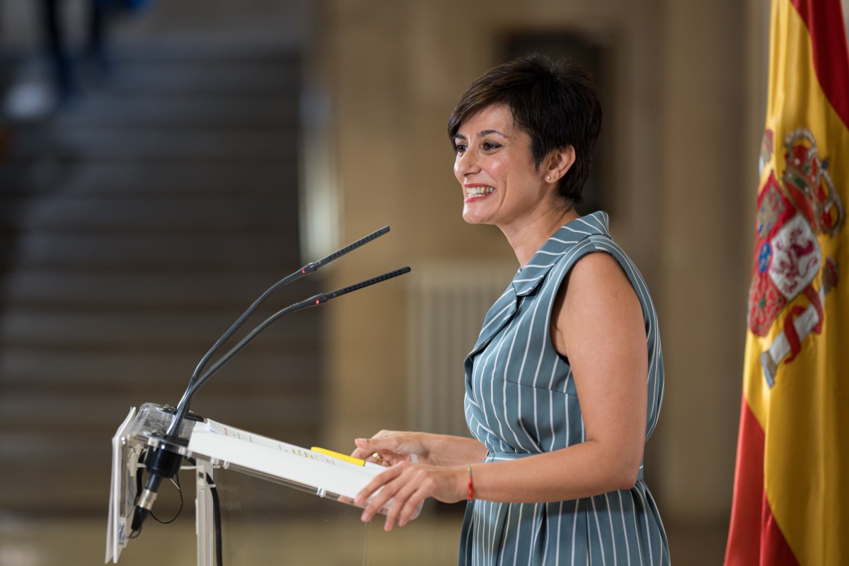 La ministra de Vivienda y Agenda Urbana, Isabel Rodríguez.
