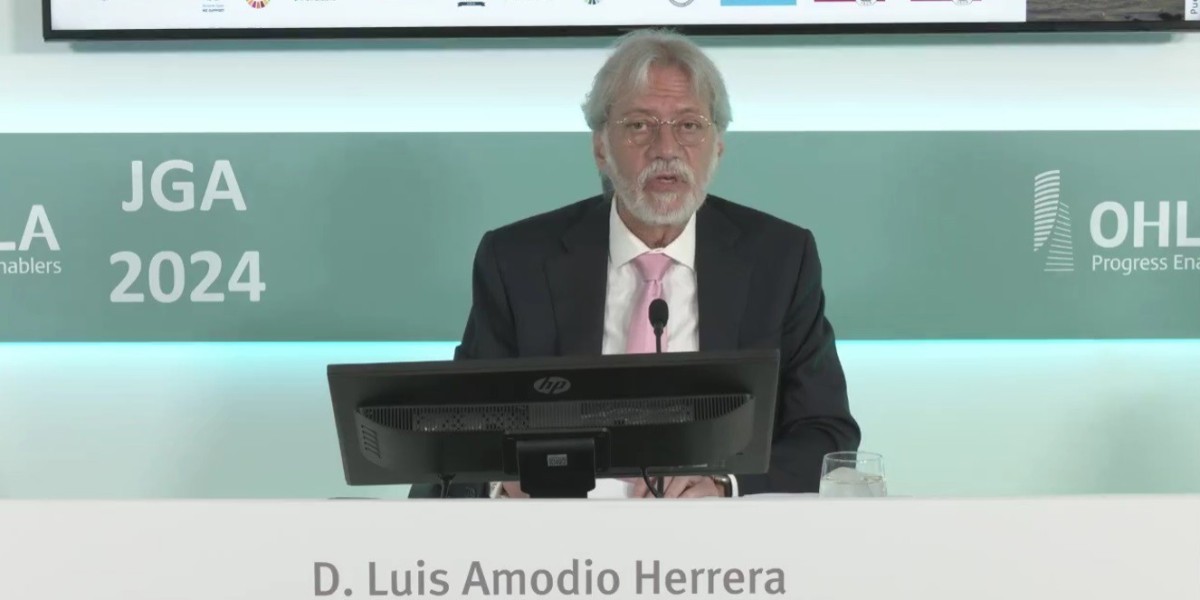 El presidente de OHLA, Luis Amodio.