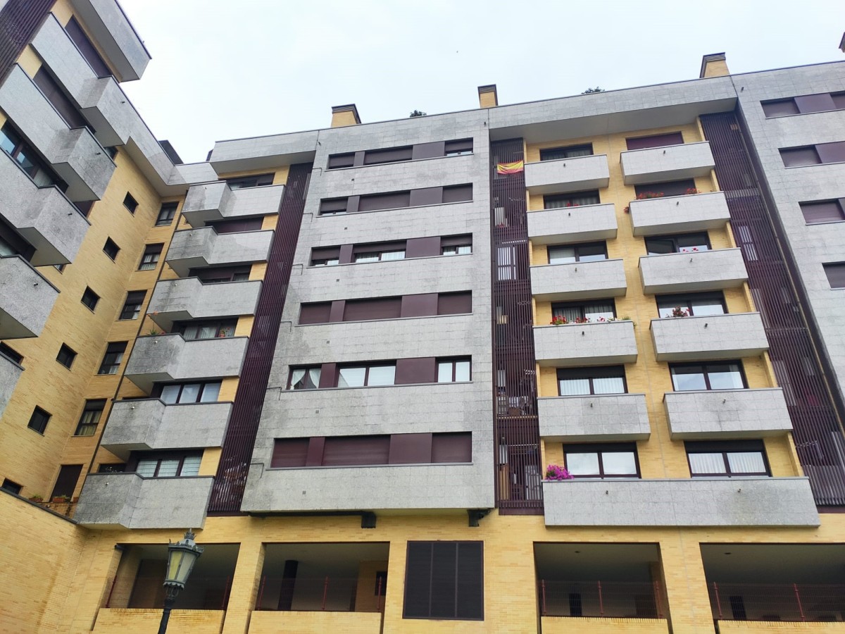 Archivo - Viviendas en Oviedo.