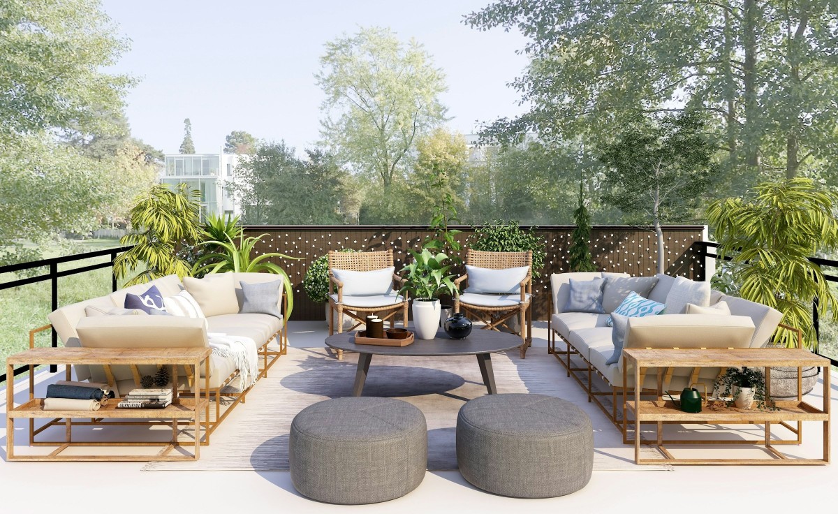 Patio design ideas Spain