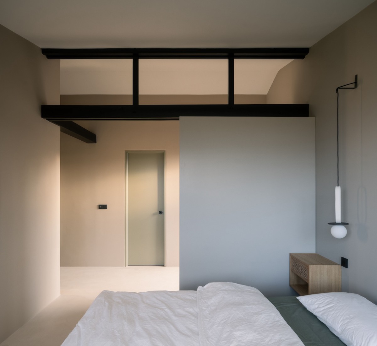 Dormitorio minimalista