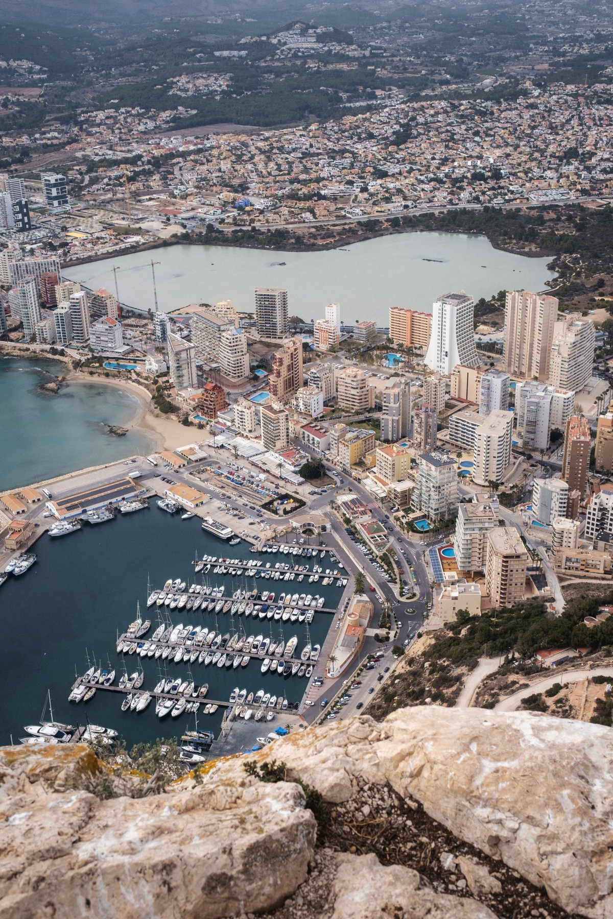 Hafen und Marina von Calpe