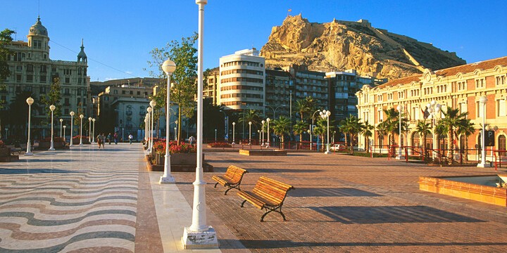 Castell Santa Bàrbara, Alacant.
