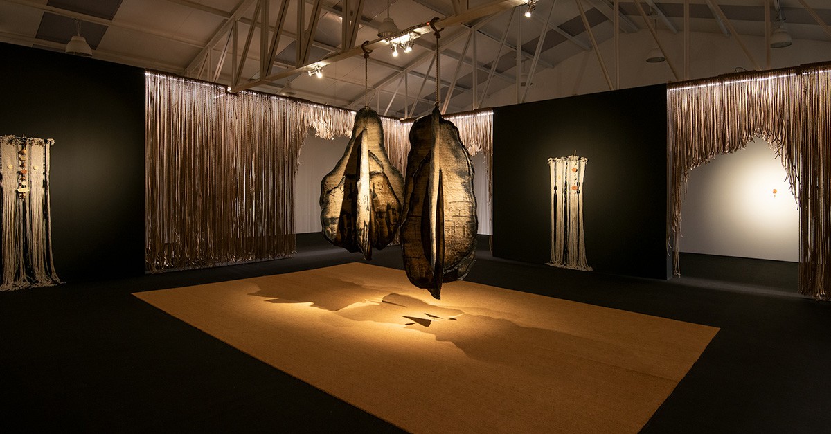Obra de arte en la galería de Sabrina Amrani