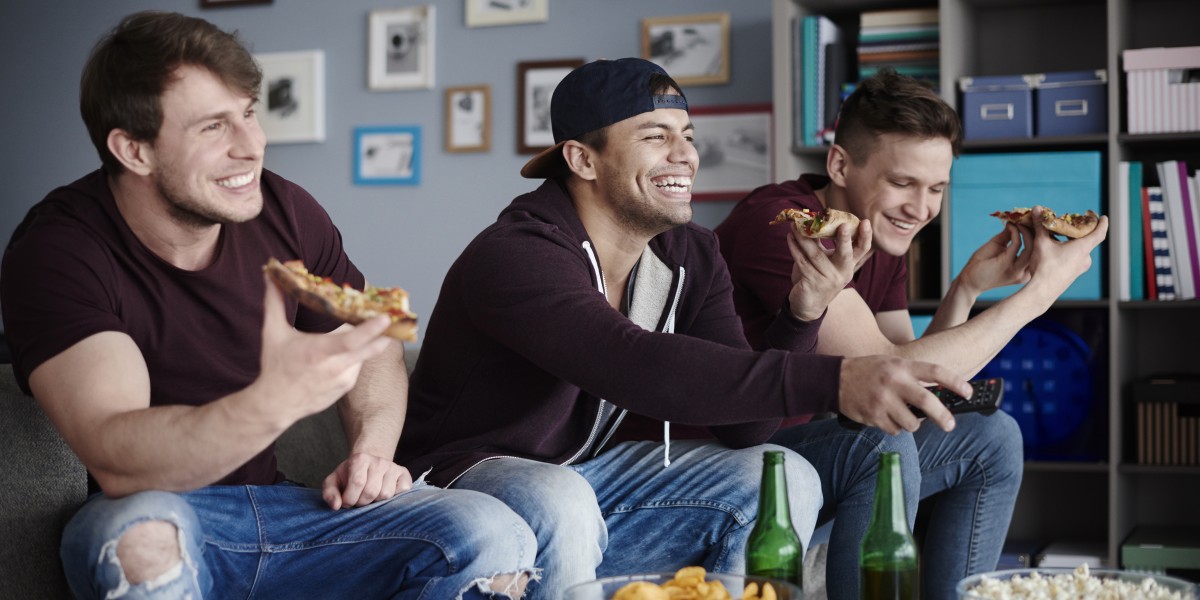 Cena partido fútbol