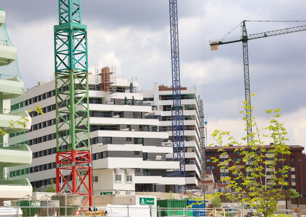 Edificación de viviendas.