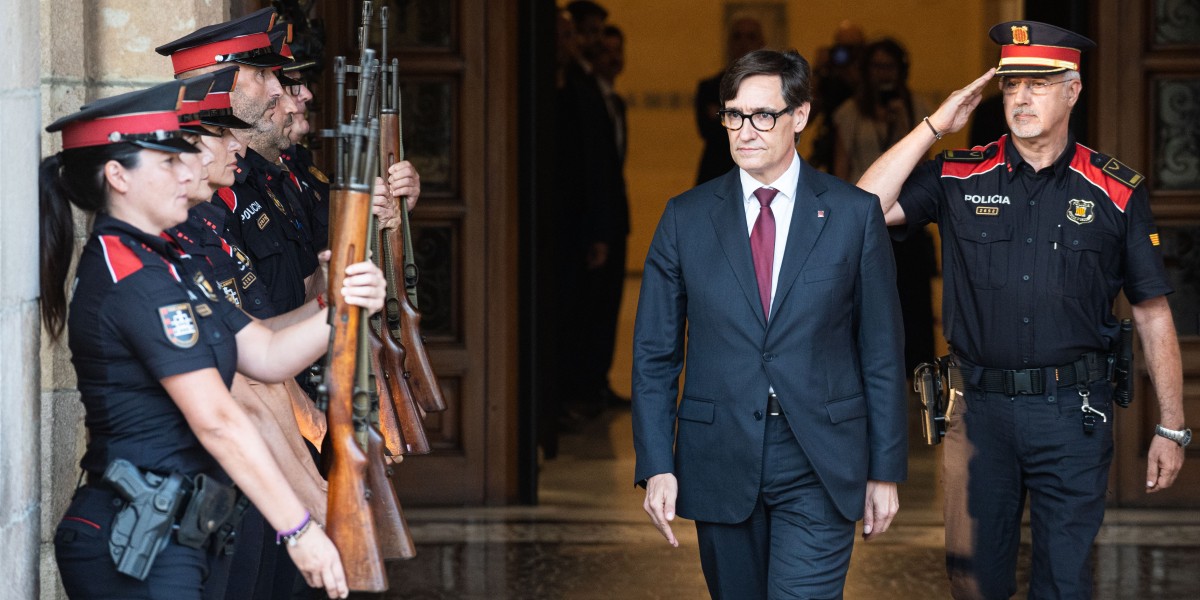 Salvador Illa, nuevo president de la Generalitat.