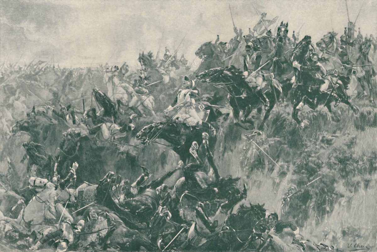 El barranco de Waterloo, de Ulpiano Checa