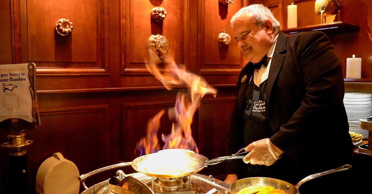 Preparación en Les Grandes Buffets