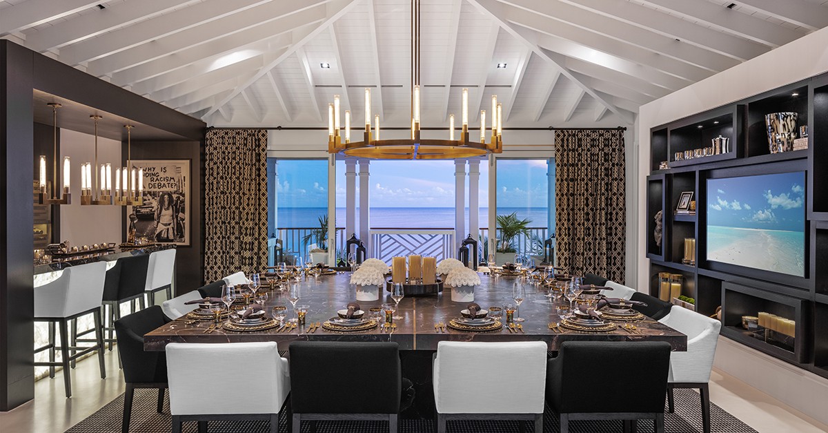 Mansión de lujo en las Bahamas.