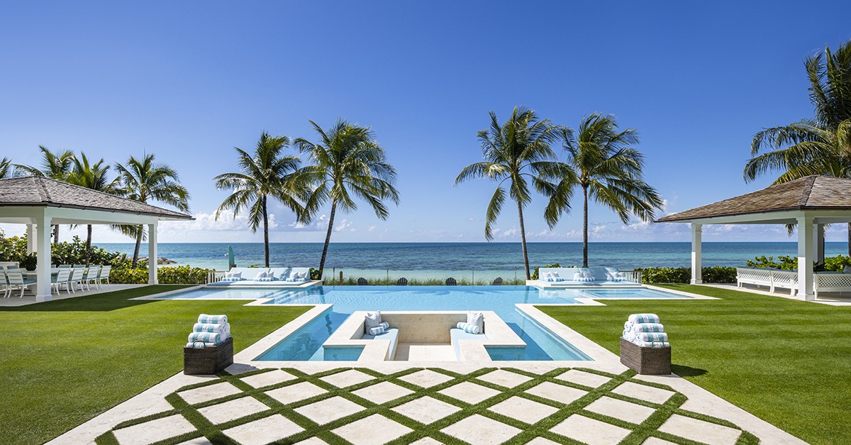 Mansión de lujo en las Bahamas.