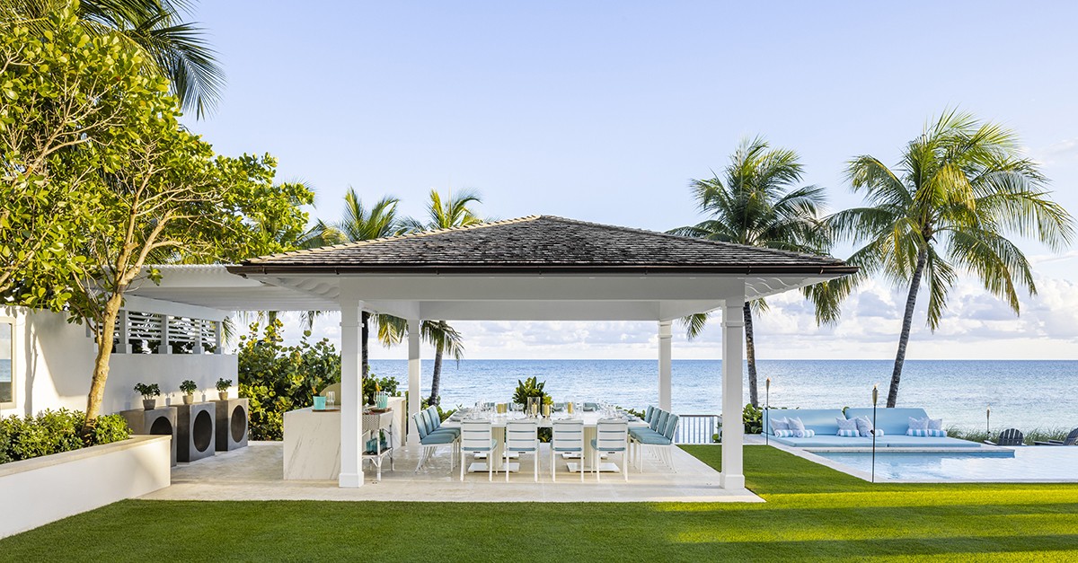 Mansión de lujo en las Bahamas.